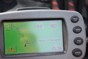 My GPS at Badwater